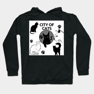 city of cats Hoodie